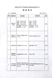 国家级检验报告