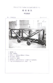 国家级检验报告