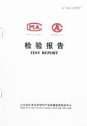 省级检验报告