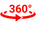 360°水平回转