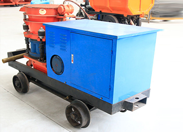 潮式混凝土喷射机